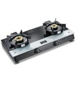 Svachh Duo GTSD 02  with Liftable & Superior Toughened Glass Manual Gas Stove(2 Burners)[AA1100/84]