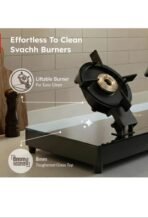 Svachh Duo GTSD 02  with Liftable & Superior Toughened Glass Manual Gas Stove(2 Burners)[AA1100/84] - Image 3