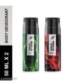 Wild Stone Forest and Ultra Deodorant For Men 50 ml Pack-2 [AA1102/196]
