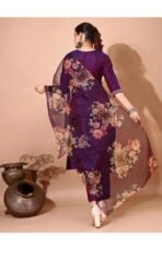 Women Art Silk Kurti Pant Dupatta Set[AA1100/97] - Image 2