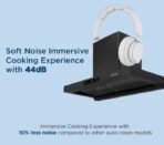 Hood Coral BLDC HC SC FL BK IN 90-T Auto Clean Wall Mounted BLACK 1500 CMH Chimney [AA1096/110] - Image 2