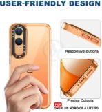 Back Cover for OnePlus Nord CE 4 Lite 5G ( Transparent,Dual Protection,Pack of : 1)(AA1103/9) - Image 2