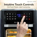 SOLARA air fryer oven for home ,360 rapid hot air circulation with  12 percent menus air fryer [AA1098/92] - Image 3