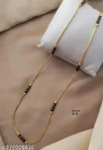 Golden fency mangalsutra chain - Image 3