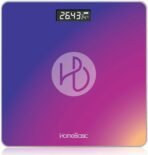HOMEBASIC Digital Body Weight Machine with LCD Display & 180kg Capacity, Auto On/Off Weighing Scale (Multicolor)[AA1097/69]