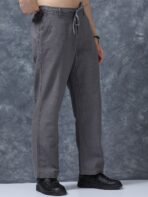 Roadster The Lifestyle Co Men Relaxed Fit Linen Trousers[AA1097/96] - Image 4