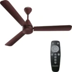 Hyperjet with 2 Year Warranty BLDC Motor with Remote 1200 mm Ceiling Fan (5 Star | Brown | Pack of 1)[AA1100/95]