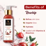 Good Vibes Rosehip Hydrating Glow Face Wash | Deep Pore Cleansing Moisturizing Brightening | Gentle Face Wash (120 ml)[AA1098/75]