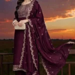 Womens duppatta set, kurti pant and duppataa, tredy kurta set [AA1097 / 18]