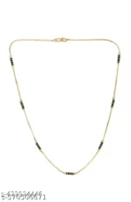 Golden fency mangalsutra chain - Image 4
