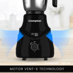 DS 750W BLK 3Jar 750 W Mixer Grinder (ACGM-DS750W3J BLK | 3 Jars | Black and Grey) [AA1096/80] - Image 2