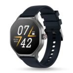 Pebble Hive Octa Display Smartwatch | BT Calling | Functional Rotating Crown | Multi Sports Modes | Sleep Monitoring | Health Suite | Customizable Watch Faces | in-Built Games & World Clock - Black [AA1096/135]