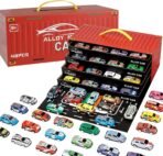 Mini Pull Back Racing 48 alloy Toy Cars with Carry Container Box-982 (Multicolor) [AA1096/75] - Image 2