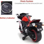 Rechargeable Battery Operated Ride on Bike for Kids, Bike Battery Operated Ride On (Red) [AA1096/94] - Image 2