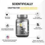 Biozyme Performance Whey Protein Powder, 25g Protein Per Scoop Whey Protein (1 kg, Chocolate Hazelnut) [AA1096/162] - Image 2