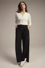 Women Solid Black Track Pants [AA1096/154]