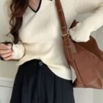 WANQUILA Casual Regular Sleeves Solid Women Beige Top [AA1096/156]