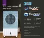 80 L Desert Air Cooler (White, INVICTO) [AA1096/91] - Image 2