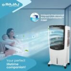 115 L Desert Air Cooler for Larger Room Big Ice Chamber Inverter Compatible Powerful Cooling (White, Black, DMH 115) [AA1096/90] - Image 2