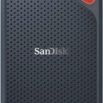 SanDisk E61 2 TB External Solid State Drive (SSD) 1050 MB/s, Window,Mac OS,Android, Portable,Type C Enabled, USB 3.2 (Black, Red) [AA1096/123]