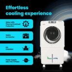 36 L Room/Personal Air Cooler (Grey & White, Delite 36) [AA1096/56] - Image 5