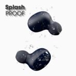 ZEBRONICS Zeb-Sound Bomb 1 TWS Earbuds with BT5.0, Up to 12H Playback, Touch Controls, Voice Assistant, Splash Proof with Type C Portable Charging Case (Blue) [AA1096/133] - Image 4