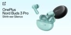 Nord Buds 3 Pro Truly Wireless Earbuds with 49dB Active Noise Cancellation Bluetooth Headset (Soft Jade, True Wireless) [AA1096/132] - Image 3