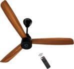Renesa Prime Remote|High Air Delivery|LED Speed Indicator|Low Noise|Sleek Design with 3 Year Warranty BLDC Motor with Remote 1200 mm Ceiling Fan (5 Star | Honey Maplewood | Pack of 1) [AA1096/77] - Image 5