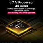 AI TV UA8200 108 cm (43 inch) Ultra HD (4K) LED Smart WebOS TV 2025 Edition with Alpha7 AI Processor 4K Gen8 | 4K Super Upscaling | AI Picture Pro | 4K Expression Enhancer | NEW AI Magic Remote Compatible | AI Search with MS Copilot | AI Sound Pro (9.1.2 ch) | Dolby Atmos | Chromecast Built-in (43UA82006LA) [AA1096/152] - Image 3
