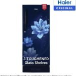 190 L Direct Cool Single Door 5 Star Refrigerator with Base Drawer  with ,Large Storage Space1 Hour Icing Technology (Marine Peony, HED-205MFB-P) [AA1096/65]