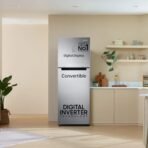 236 L Frost Free Double Door 3 Star Convertible Refrigerator  with Digital Inverter and Display (Elegant Inox, RT28C3733S8/HL) [AA1096/67]