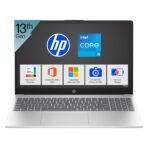 HP 15, 13th Gen Intel Core i5-1335U (16GB DDR4,512GB SSD) FHD, Anti-Glare,Micro-Edge, 15.6''/39.6cm, Win11, M365(1yr)* Office24, Silver,1.59kg, fd0467tu, Iris Xe, FHD Camera w/Shutter, Backlit Laptop [AA1096/151] - Image 4