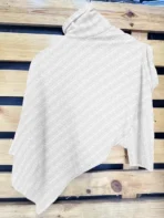 COMBDAIDED MEN SELF DESIGN POLO NECK POLYCOTTON GREY T-SHIRT [AA1102/248] - Image 3