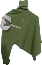 Men Solid Zip Neck Elastane Purple T-Shirt [AA1102/274]