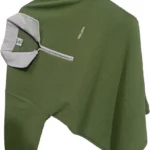 Men Solid Zip Neck Elastane Purple T-Shirt [AA1102/274]