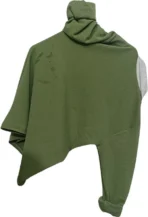 Men Solid Zip Neck Elastane Purple T-Shirt [AA1102/274] - Image 3