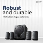 SONY New SA-D40M2 All In One 4.1ch Home Theatre system with Powerful Subwoofer 100 W Bluetooth Home Audio Speaker (Black, 4.1 Channel)[AA1097/87]