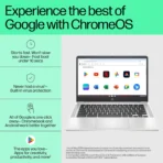 Take a look at this HP Chromebook Intel Celeron Dual Core N4120 - (4 GB/64 GB EMMC Storage/Chrome OS) 14a-ca0506TU Chromebook on Flipkart - Image 2