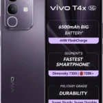 Vivo T4x 5G(Pronto Purple, 256 GB) (8 GB)[AA1100/41]