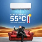 2025 Model 2 Ton 3 Star Split Inverter 5-in-1 Convertible Cooling with Four Way Swing AC (IR243MJS, White)(AA1103/71) - Image 2