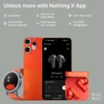 CMF by Nothing Buds 2a, 42 dB ANC, 12.4mm Driver, Dirac-tuned, Ultra Bass Tech, 35.5 hrs Bluetooth Headset (Dark Grey, True Wireless)[AA1097/91] - Image 2