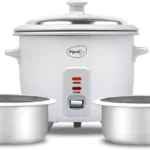 Joy 2 Pots Electric Rice Cooker (0.6 L, White)