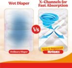 Comfy baby diaper pants, upto 50% faster absorption - Size XL [AA1097 / 9] - Image 2