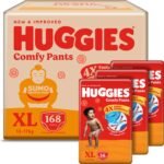 Comfy baby diaper pants, upto 50% faster absorption - Size XL [AA1097 / 9]