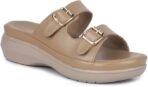 Shezone  Women Heels Sandal (Beige , 5) - Image 4
