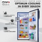MARQ BY FLIPKART 208 L DIRECT  COOL SINGLE DOOR 3 STAR REFRIGERATOR WITH POWERFULL INVETER COMPRESSER &LARGE VEGETABLE BASKET ( TWILIGHT BLUE,20BD3M5BD3MQ24-OBA)[AA1094/52] - Image 2
