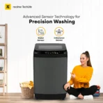 7 KG 5 STAR RATING FABRIC  SAFE WASH FULLY AUTOMATIC TOP LOAD BLACK , GREY(RMTL705NNNEG)[AA1098/52] - Image 2