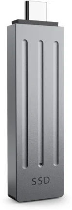 Seagate Ultra Compact 1 TB External Solid State Drive 1000 MB/S , Compatible With Window ,Mac ,Android ,iPhone, Tablets& Gaming Consoles (Dark Grey) (AA1104/116) - Image 3