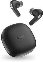 Buds E1 (New Launch) 35H Playtime, Quad mic ENC, Hyper Sync, Low Latency, BTv5.3 Bluetooth Headset (Charcoal Black, True Wireless)[AA1097/65]