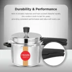 stainless steel 2 L, 3 L, 5 L Induction Bottom Pressure Cooker (AA1104/244) - Image 4